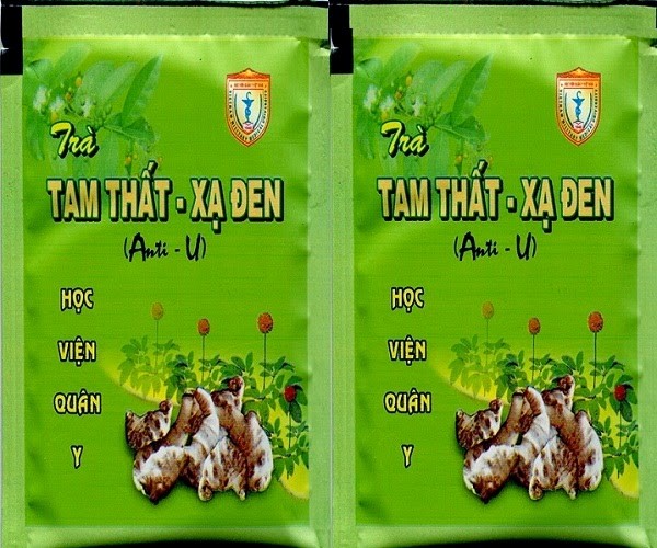 Trà tam thất xạ đen